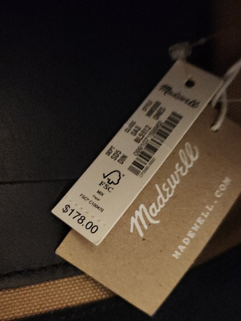 Madewell The Essential Black  Suede Everyday Bucket Tote Nwt - Picture 9 of 11
